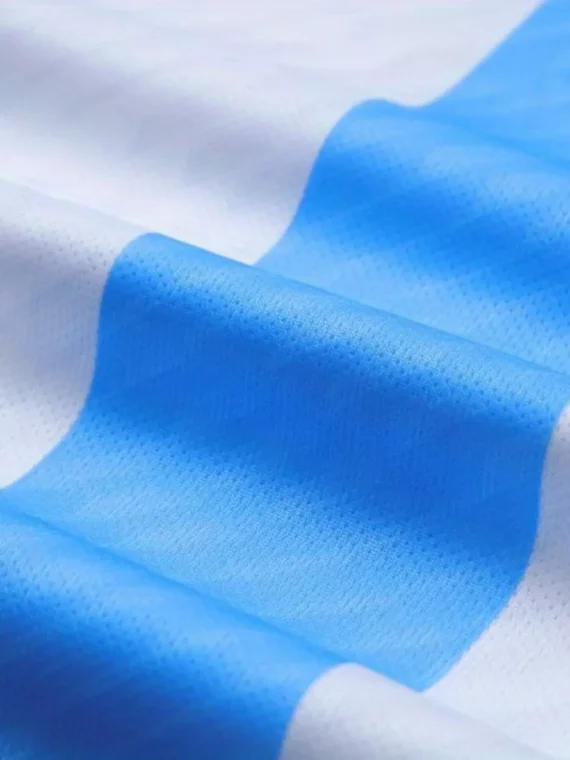 2pcs Kit De Fútbol, Nios Camiseta De Fútbol A Rayas Y Pantalones Cortos Transpirables Y Ligeramente Elásticoss Para F??bol Entrenamiento Competición