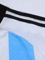 2pcs Kit De Fútbol, Nios Camiseta De Fútbol A Rayas Y Pantalones Cortos Transpirables Y Ligeramente Elásticoss Para F??bol Entrenamiento Competición