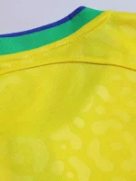 Traje De Fútbol Para Nios, Camiseta De Fútbol Sólida Amarilla Brillante De Número 10 Para Nios Y Pantalones Cortos Transpirables Ligeramente Elásticoss Activos Para F??bol, Competencia, Entrenamiento
