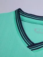 2 Uds Traje De Fútbol, camiseta De Fútbol Transpirable Ligeramente Elásticas Sólida Para Hombre Y Pantalones Cortos De Cintura Elásticas Sólida Para Competición De Entrenamiento