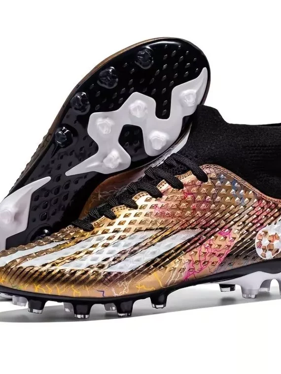 Zapatos De Fútbol Antideslizantes De Moda Unisex, Zapatos De Fútbol Para Exteriores, Tacos De Fútbol Para Competición De Entrenamiento
