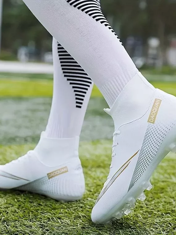 Botas De Fútbol Con Tacos AG Para Hombre, Tacos Y Zapatos De Fútbol Transpirables Antideslizantes Profesionales Para Exteriores Para Competición De Entrenamiento