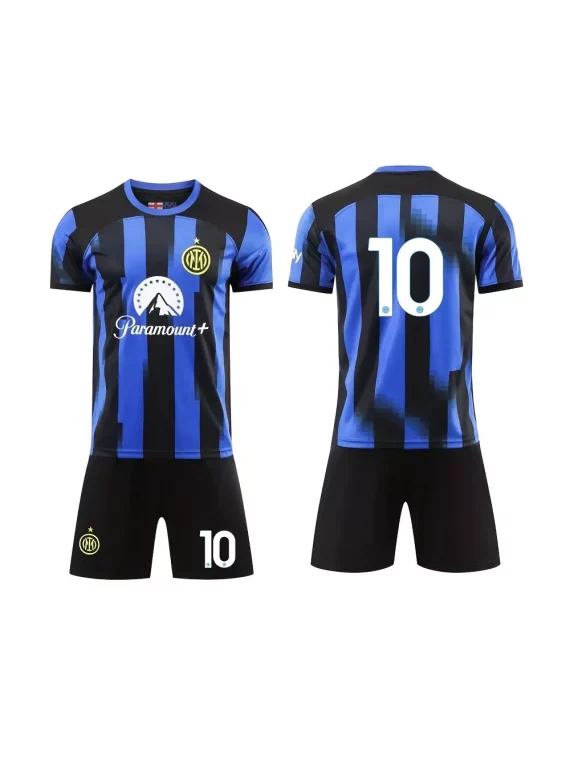 Juventudu002FNios GM Nueva Temporada Conjuntos De Jersey De Fútbol, Uniformes Deportivos De Rugby, Camisetas De Manga Corta Y Pantalones Cortos Ropa Para Nios