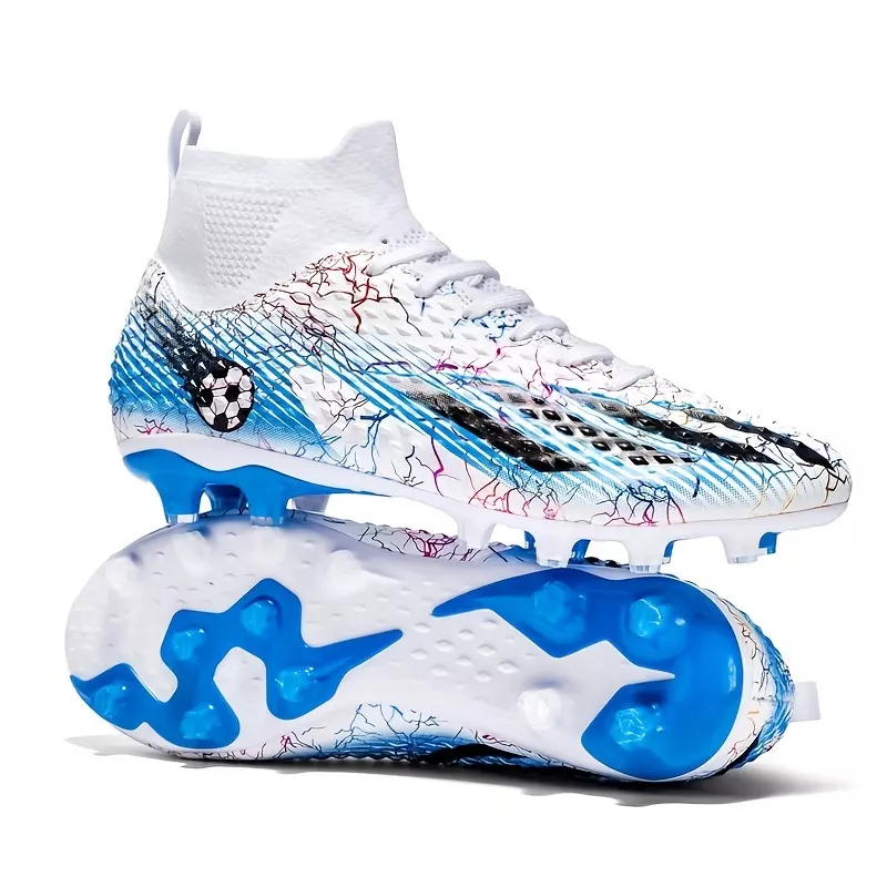 Zapatos De Fútbol Antideslizantes Para Hombres, Zapatos De Fútbol Para Exteriores, Botines De Fútbol Ligeros Y Transpirables Para Competición De Entrenamiento