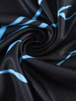 Camiseta De Fútbol Cómoda Con Estampado De Rayos Para Hombre, Camiseta Gr??fica, Ropa De Verano Para Exteriores Para Hombre, Ropa Para Actividades F??sicas