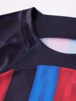 Conjunto De Entrenamiento De 2 Piezas Para Nios, Camiseta Y Pantalon Corto, Conjunto Deportivo De Patrón De Rayas De Choque De Color, Ropa Activa Para Nios Para El Verano