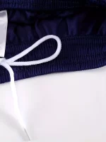 2pcs Camiseta De Fútbol Para Nios, Traje De Entrenamiento De Secado Rápido, Conjunto De Camiseta Y Pantalon Corto, Atuendo Deportivo De Choque De Color, Ropa Activa Para Nios Para Fútbol, Baloncesto Y Ejercicio