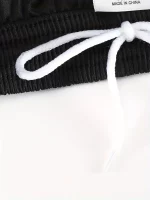 2pcs Conjunto De Fútbol De Secado Rápido, Camiseta De Fútbol De Bloque De Color Ligeramente Elásticas Y Pantalones Cortos Cómodos De Absorci??n De Humedad Para Nios Para Entrenamiento Y Competición