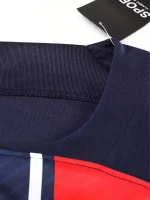 Conjuntos De Jersey De Rugby De Fútbol Para Nio, Camiseta De Fútbol A Rayas De Secado Rápido Y Pantalones Cortos Transpirables Ligeramente Elásticoss, 2 Uds.