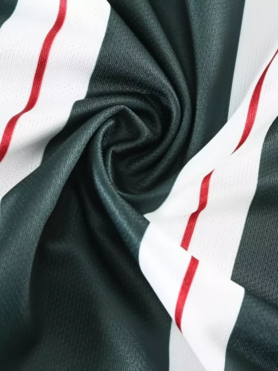 Conjunto De Camiseta De Fútbol A Rayas Cómoda Y Pantalones Cortos Activos Para Niasu002Fnios, Ropa Para Nios, Competición De Entrenamiento Deportivo
