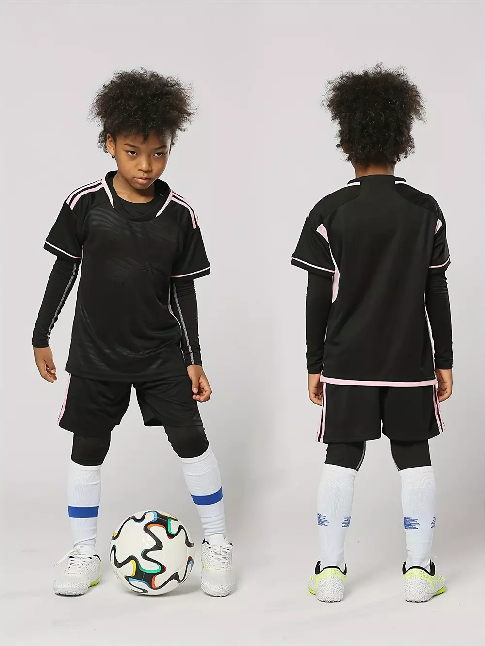 Camisetas De Fútbol Para Nios, Conjuntos Absorbentes De Sudor De Secado Rápido Para Nios Y Nias Para La Pr??ctica De Deportes De Fútbol