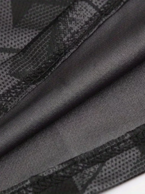 Kit De 2 Piezas De Fútbol Para Nios, Camiseta De Fútbol Transpirable Con Dibujo De Geometr??a Y Pantalones Cortos A Rayas Cómodos Y Ligeramente Elásticoss Para Nios Y Adolescentes PAra Entrenamiento Y Competición