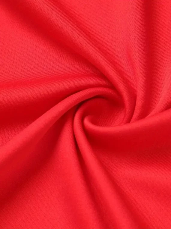 Traje De Ropa Deportiva Para Hombres, Camiseta De Manga Corta Deportiva Roja Para Hombres Y Pantalones Cortos De Cintura Elásticas Transpirables Ligeramente Elásticoss Activos Para B??dminton De Fútbol
