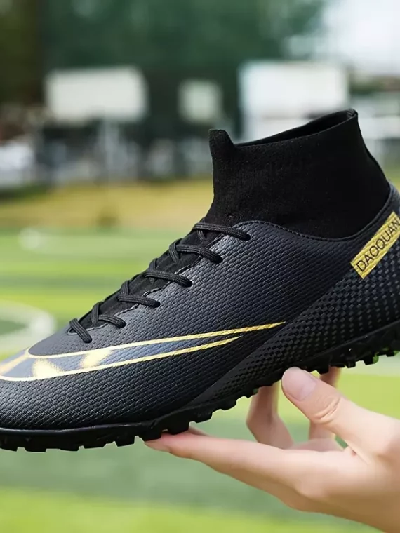 Botas De Fútbol Con Tacos AG Para Hombre, Tacos Y Zapatos De Fútbol Transpirables Antideslizantes Profesionales Para Exteriores Para Competición De Entrenamiento