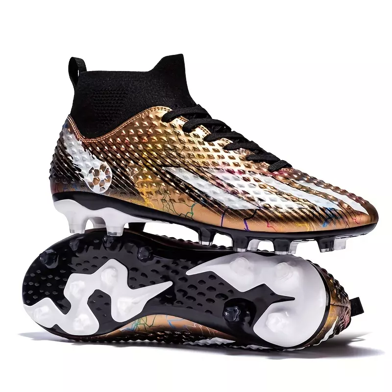 Zapatos De Fútbol Antideslizantes De Moda Unisex, Zapatos De Fútbol Para Exteriores, Tacos De Fútbol Para Competición De Entrenamiento
