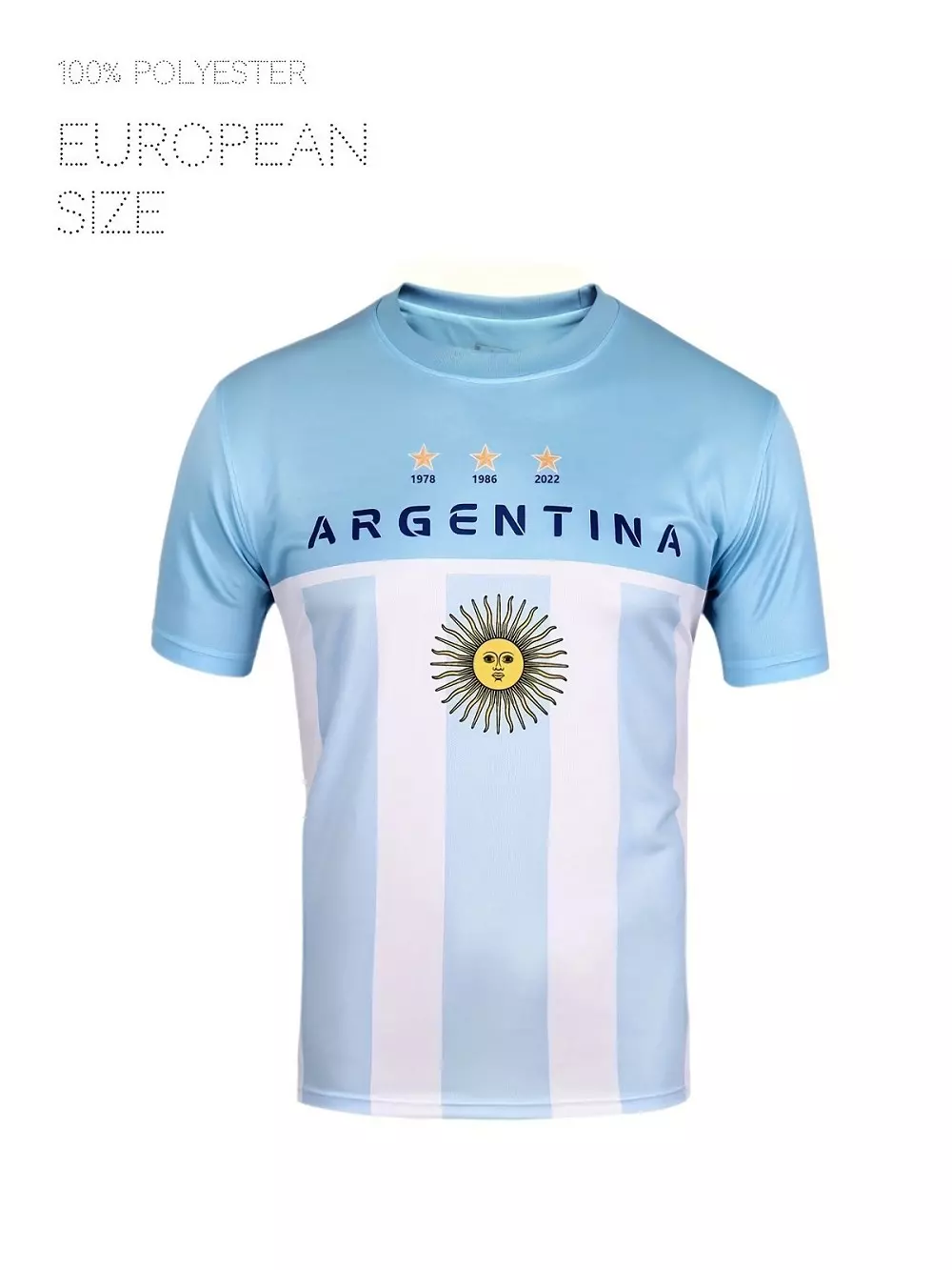 Camiseta de fútbol de Argentina, camisetas de mujer, camiseta de fútbol europea para mujer, camiseta para fanáticos, camisetas, ropa de calle