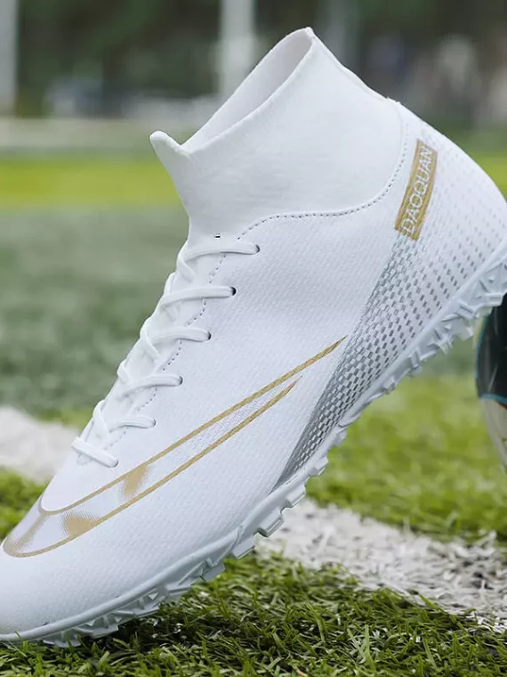 Botas De Fútbol Con Tacos AG Para Hombre, Tacos Y Zapatos De Fútbol Transpirables Antideslizantes Profesionales Para Exteriores Para Competición De Entrenamiento