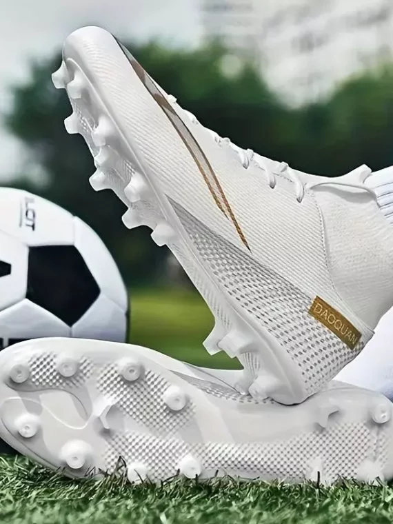 Botas De Fútbol Con Tacos AG Para Hombre, Tacos Y Zapatos De Fútbol Transpirables Antideslizantes Profesionales Para Exteriores Para Competición De Entrenamiento