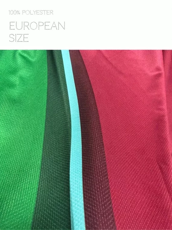 Camiseta deportiva con estampado de medallas y letras cruzadas de bloque de color, camiseta de aficionado al fútbol de Portugal de manga corta con cuello redondo, ropa de mujer