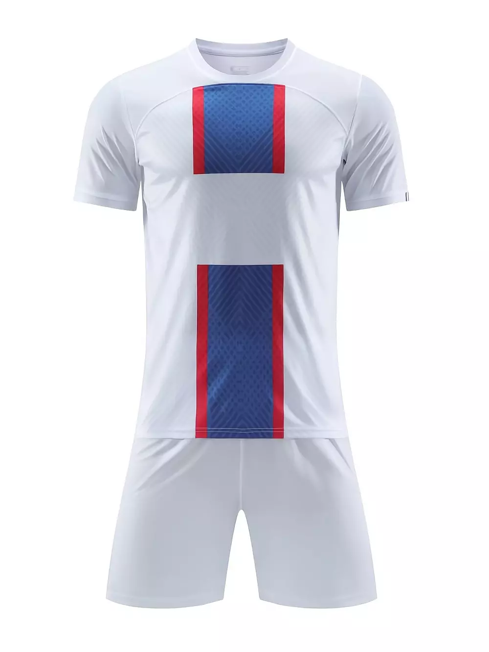 Conjunto De Fútbol Para Hombres, Camiseta Y Pantalones Cortos De Fútbol Transpirables Ligeramente Elásticoss Activos Para La Fiesta De Los Fanáticos, Entrenamiento, Competencia