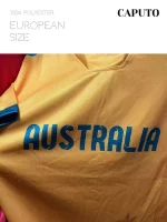 Camiseta de manga corta con estampado de letras y koalas, camiseta profesional para fanáticos del fútbol australiano, ropa deportiva para mujeres