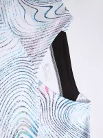 Kit De Fútbol De 2 Uds, Camiseta De Fútbol Con Patrón De Curva Para Hombre Y Pantalones Cortos Transpirables Ligeramente Elásticoss Activos Para Exteriores