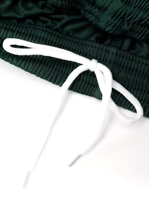 Conjuntos Deportivos De Moda De Fútbol Para Nios, Camiseta De Fútbol Con Bloques De Color Número 7 Para Nio Y Pantalones Cortos Activos Transpirables Para Competición De Entrenamiento De Fútbol