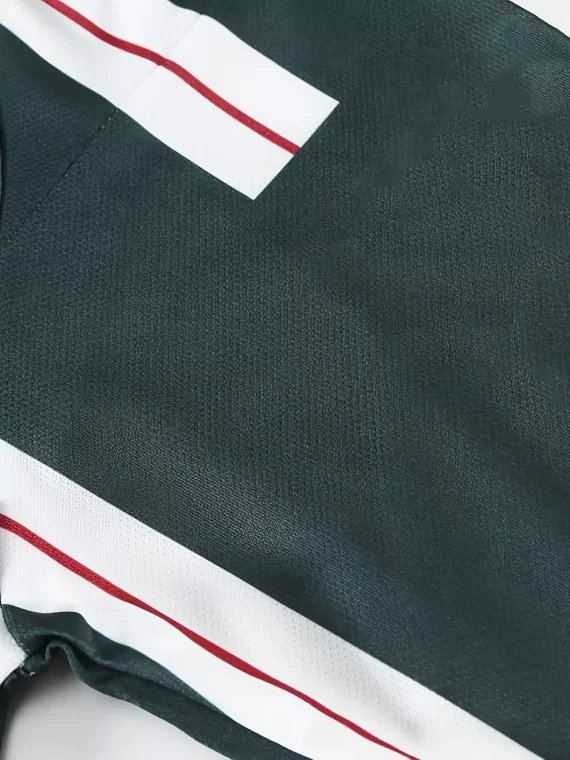 Conjunto De Camiseta De Fútbol A Rayas Cómoda Y Pantalones Cortos Activos Para Niasu002Fnios, Ropa Para Nios, Competición De Entrenamiento Deportivo
